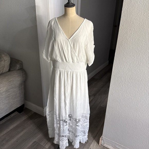 Anthropologie Dresses & Skirts - Anthropologie J Gee XL Maxi Dress Cottagecore Romantic Beach Coquette Feminine